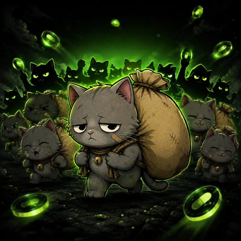 The Bag Cat army